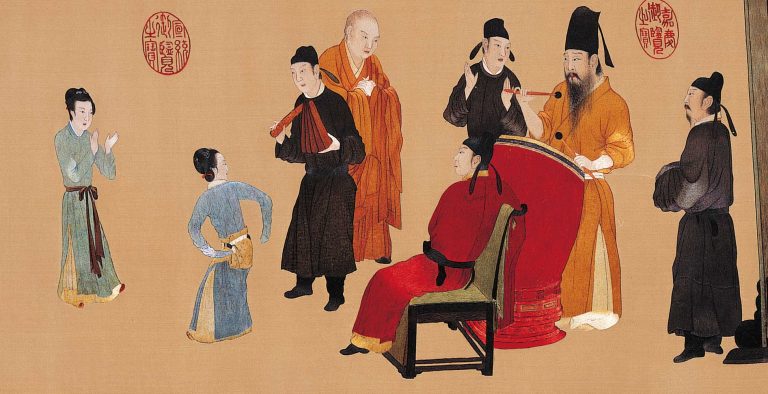 Embroidery of Night Revels of Han Xizai