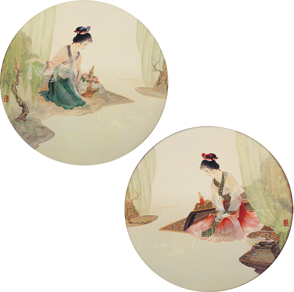 1. Xi Shi Washes Yarn